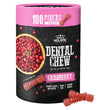 Absolute Holistic Cranberry Grain-Free Dental Dog Chews Value Tub