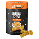 Absolute Holistic Peanut Butter Grain-Free Dental Dog Chews Value Tub