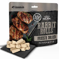 Absolute Holistic Rabbit Rolls Freeze Dried Raw Treats for Cats & Dogs 60g