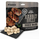 Absolute Holistic Rabbit Rolls Freeze Dried Raw Treats for Cats & Dogs 60g