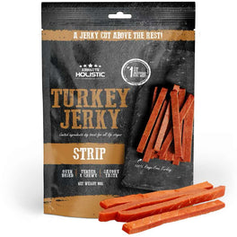20% OFF: Absolute Holistic Turkey Jerky Strip Dog Treats 100g
