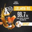 Absolute Holistic Wild Salmon Fish Oil Natural Pet Supplement for Cats & Dogs 250ml - Kohepets