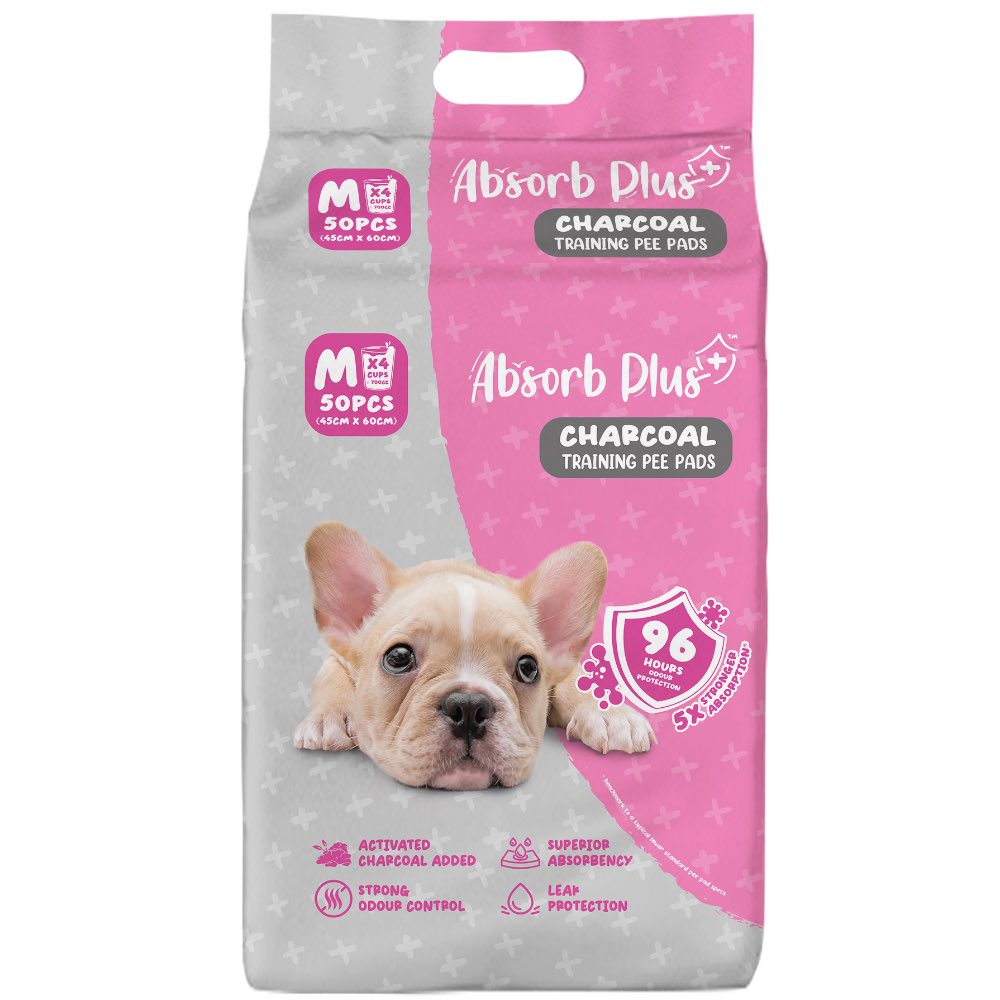 BUNDLE DEAL Absorb Plus Charcoal Pet Sheets Pee Pad Kohepets