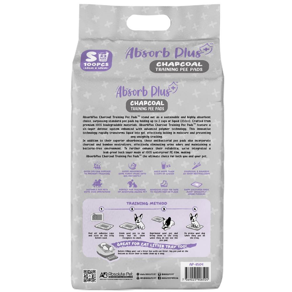 BUNDLE DEAL Absorb Plus Charcoal Pet Sheets Pee Pad Kohepets