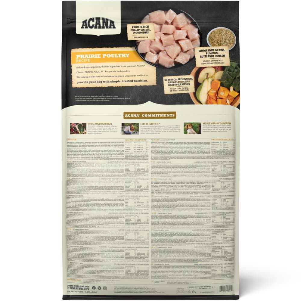 50% OFF: ACANA Freeze-Dried Coated Prairie Poultry Dry Dog Food