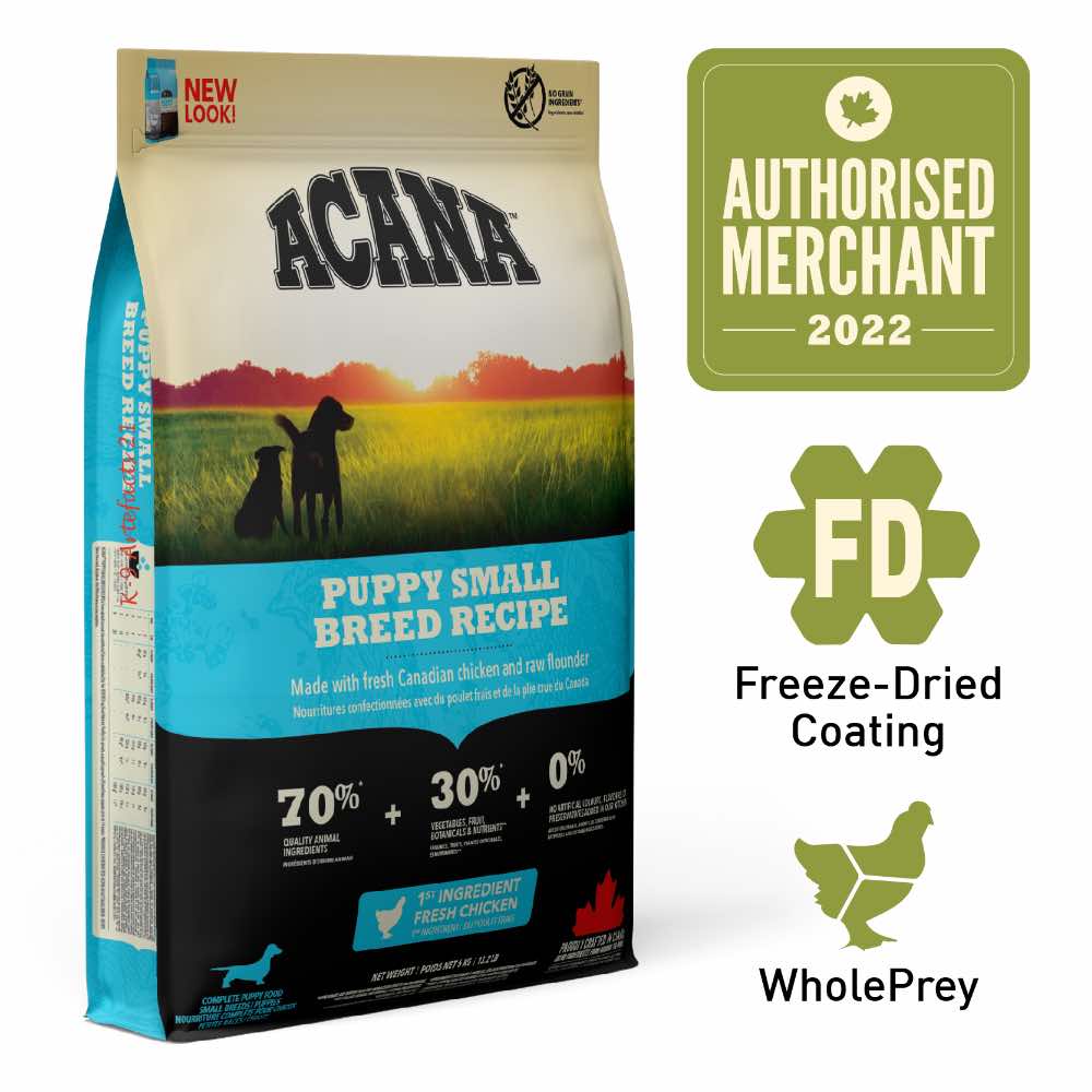 ACANA Heritage Puppy Small Breed Grain-Free Dry Dog Food | Kohepets