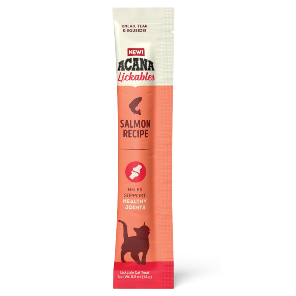 Acana Lickables Puree Salmon Liquid Cat Treats 14g