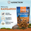 15% OFF: Addiction Meaty Bites Kangaroo Grain-Free Dog Treats 4oz