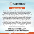 Addiction Mega Chicken Large Breed Adult Dry Dog Food 44lbs