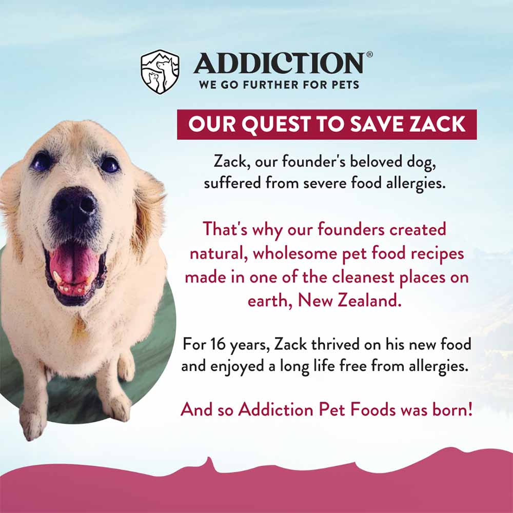 15% OFF: Addiction Viva La Venison Grain-Free Small Breed Dry Dog Food 1.5kg