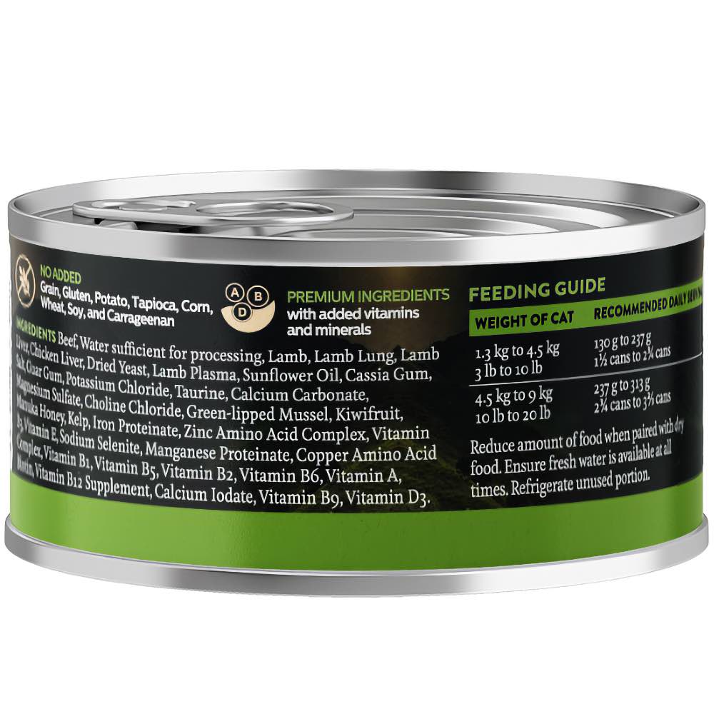 Addiction Wild Islands Highland Beef & Lamb Grain-Free Canned Cat Food 85g