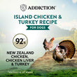 Addiction Wild Islands Island Chicken & Turkey Grain-Free Canned Dog Food 185g