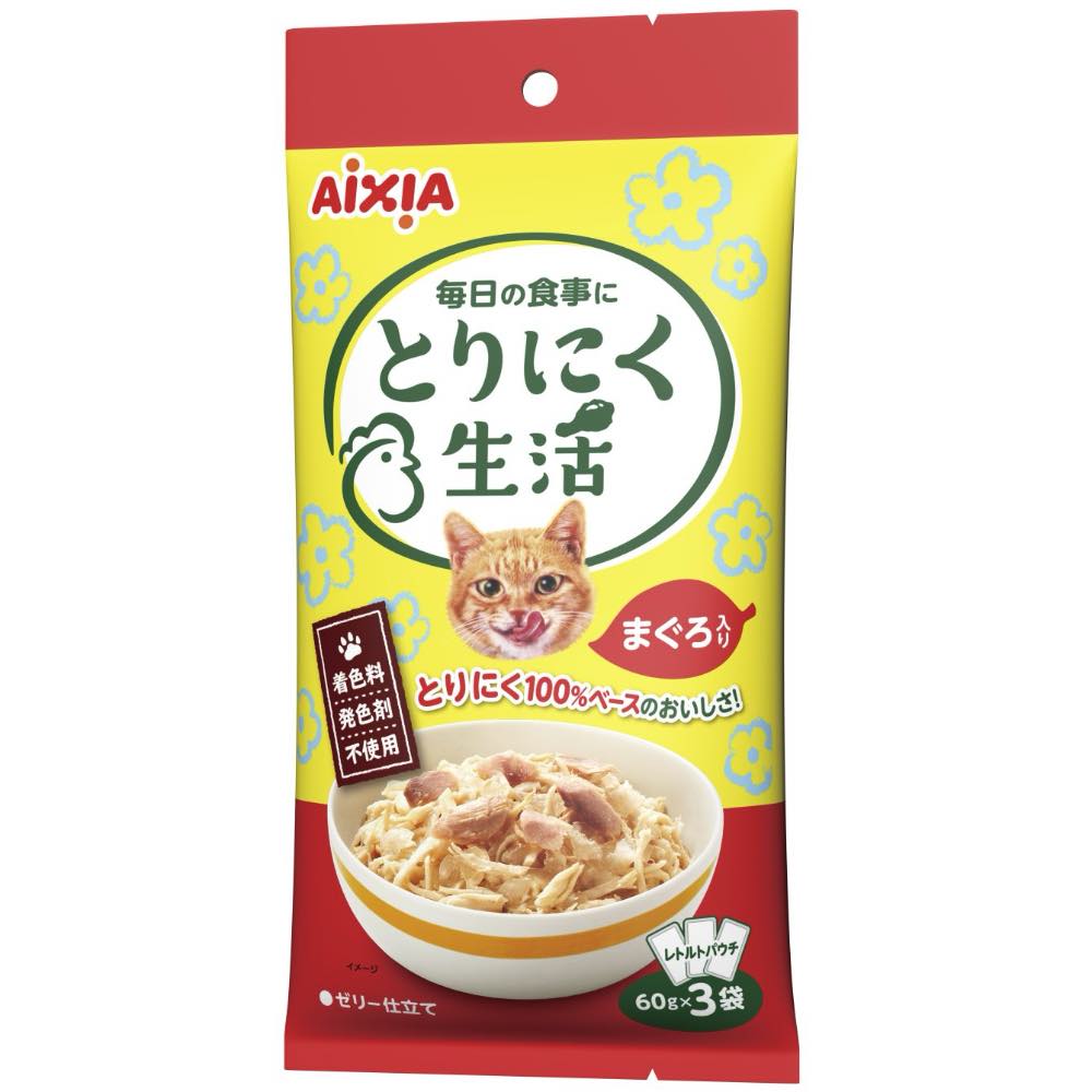 Aixia Chicken Life Chicken & Tuna Grain-Free Cat Food 180g