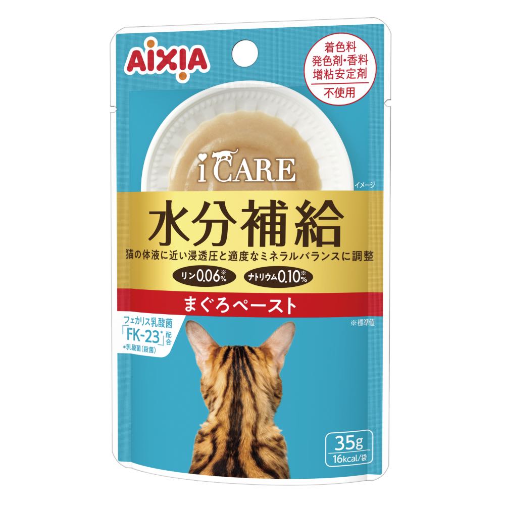 Aixia i CARE Hydration Tuna Paste Pouch Wet Cat Food 35g x 12