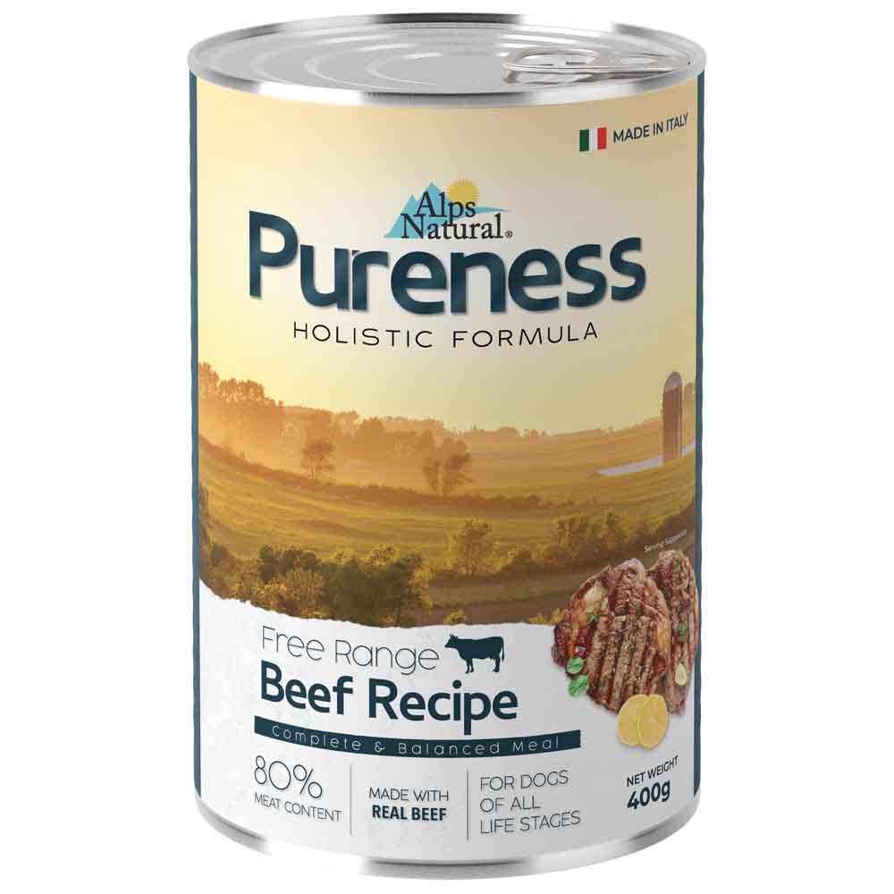 30% OFF: Alps Natural Pureness Beef Canned Dog Food 400g
