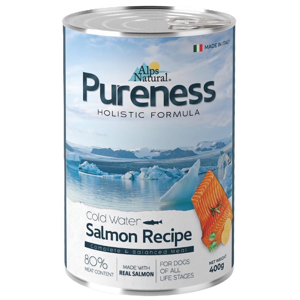 30% OFF: Alps Natural Pureness Salmon Canned Dog Food 400g