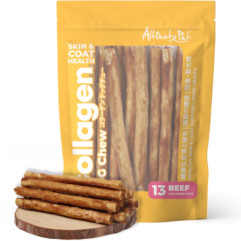 Altimate Pet Beef Stick Collagen Dog Chews 13pcs | Kohepets