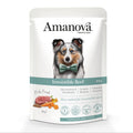 Amanova Beef Grain-Free Adult Pouch Dog Food 100g