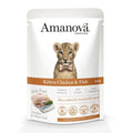 Amanova Chicken & Fish Grain-Free Kitten Pouch Cat Food 85g