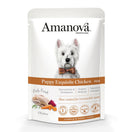 Amanova Chicken Grain-Free Puppy Pouch Dog Food 100g