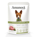 Amanova Lamb & Pork Grain-Free Adult Pouch Dog Food 100g