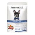 Amanova Lamb & Pumpkin Grain-Free Adult Pouch Dog Food 100g