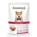 Amanova Turkey Grain-Free Adult Pouch Dog Food 100g