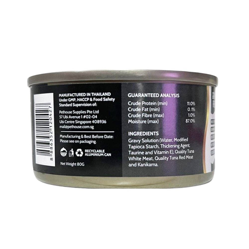 Angel Tuna & Kanikama In Gravy Canned Cat Food 80g - Kohepets