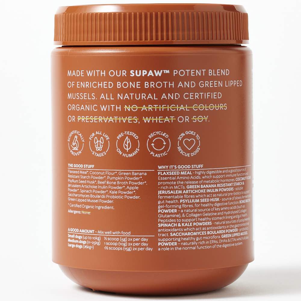 Australian Pet Organics Digestive Health Probiotics Dog Supplement