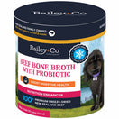 Bailey+Co Probiotic Digestive Health Dissolvable Freeze-Dried Beef Bone Broth For Cats & Dogs