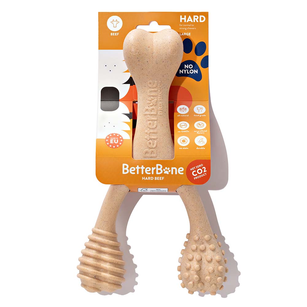 BetterBone Beef Dog Toy (Hard) - Kohepets