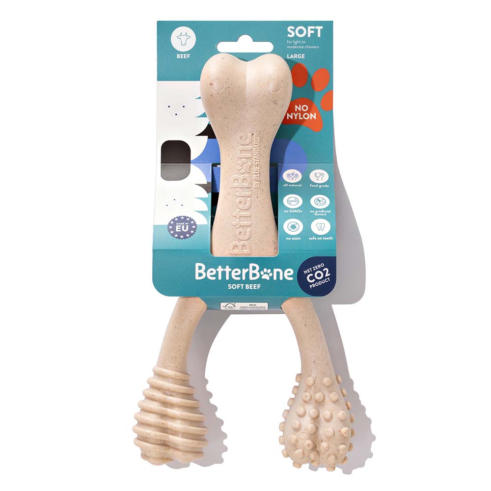 BetterBone Beef Dog Toy (Soft) - Kohepets