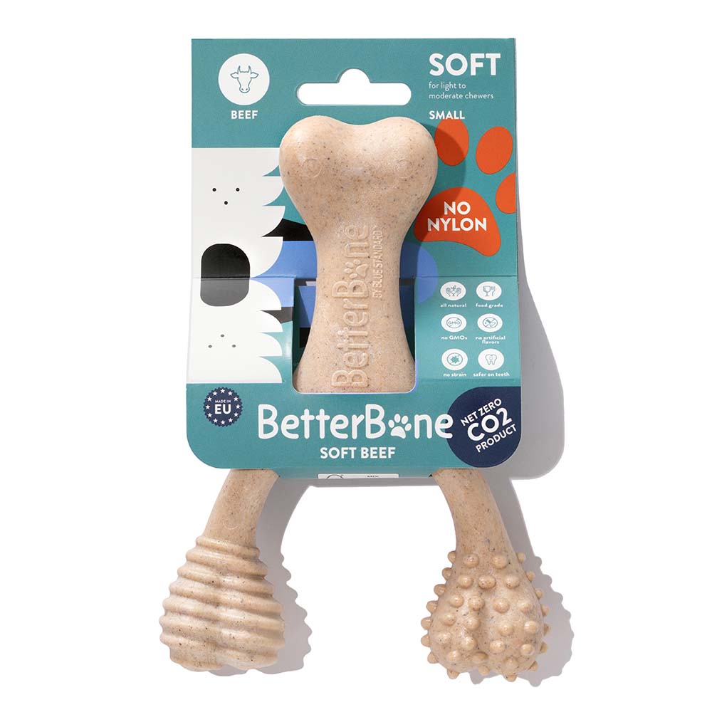 BetterBone Beef Dog Toy (Soft) - Kohepets