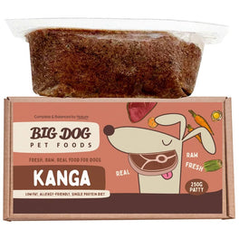 Big Dog Barf Kangaroo Frozen Raw Dog Food 3kg - Kohepets