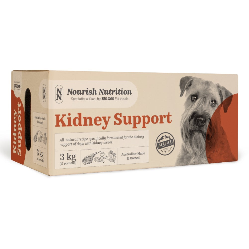 Curated visual reference: Gallery Detail: Big Dog Barf Nourish Nutrition Kidney Support Raw Dog Food