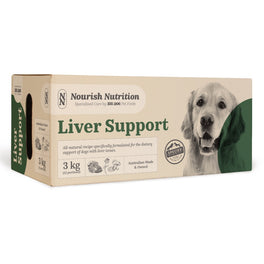 Big Dog Barf Nourish Nutrition Liver Support Frozen Raw Dog Food 3kg