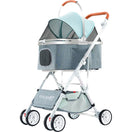 BNDC Pet Stroller 103 For Cats & Dogs (Mint Green)