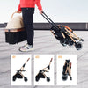 BNDC Pet Stroller 106 For Cats & Dogs (Khaki)