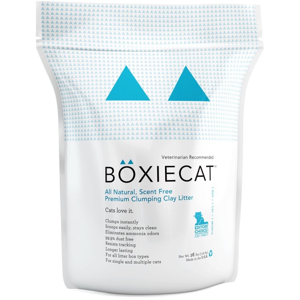 Boxiecat Premium Clumping Cat Litter 16lb Kohepets