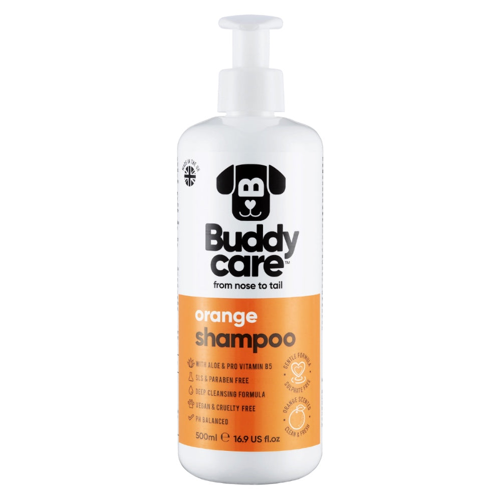 Buddycare Orange Dog Shampoo 500ml