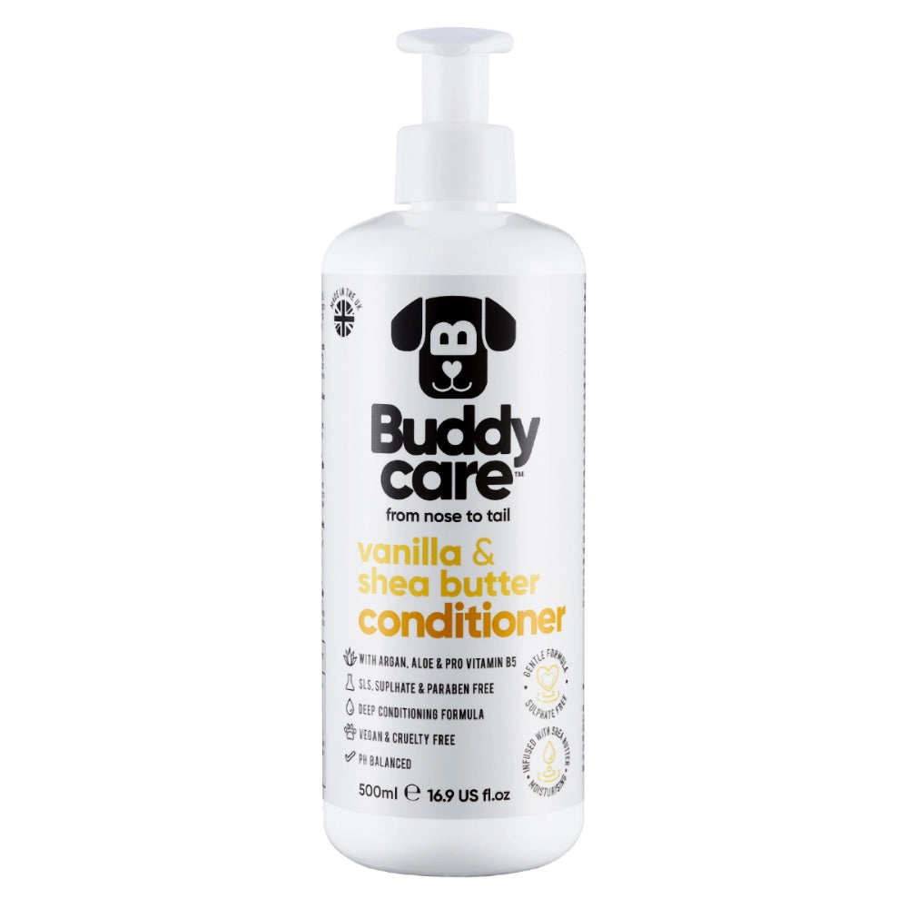 Buddycare Vanilla & Shea Butter Dog Conditioner 500ml