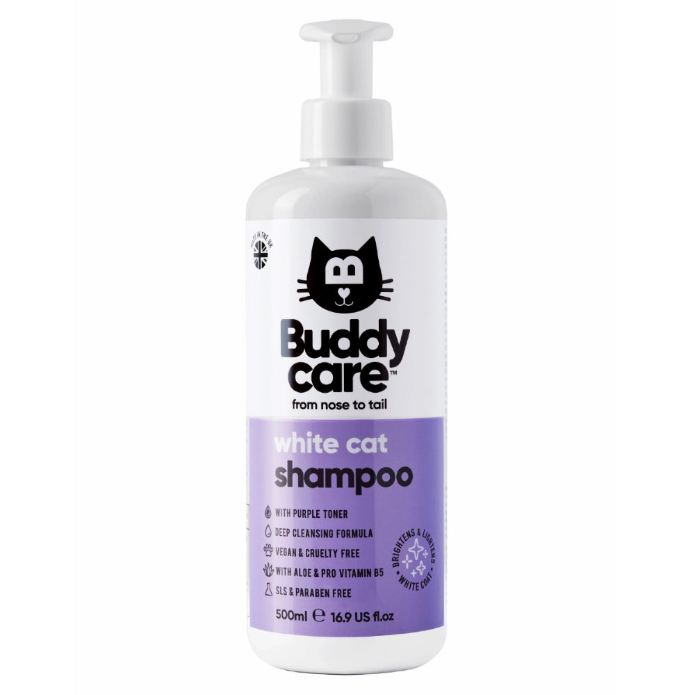 Buddycare White Cat Shampoo 500ml