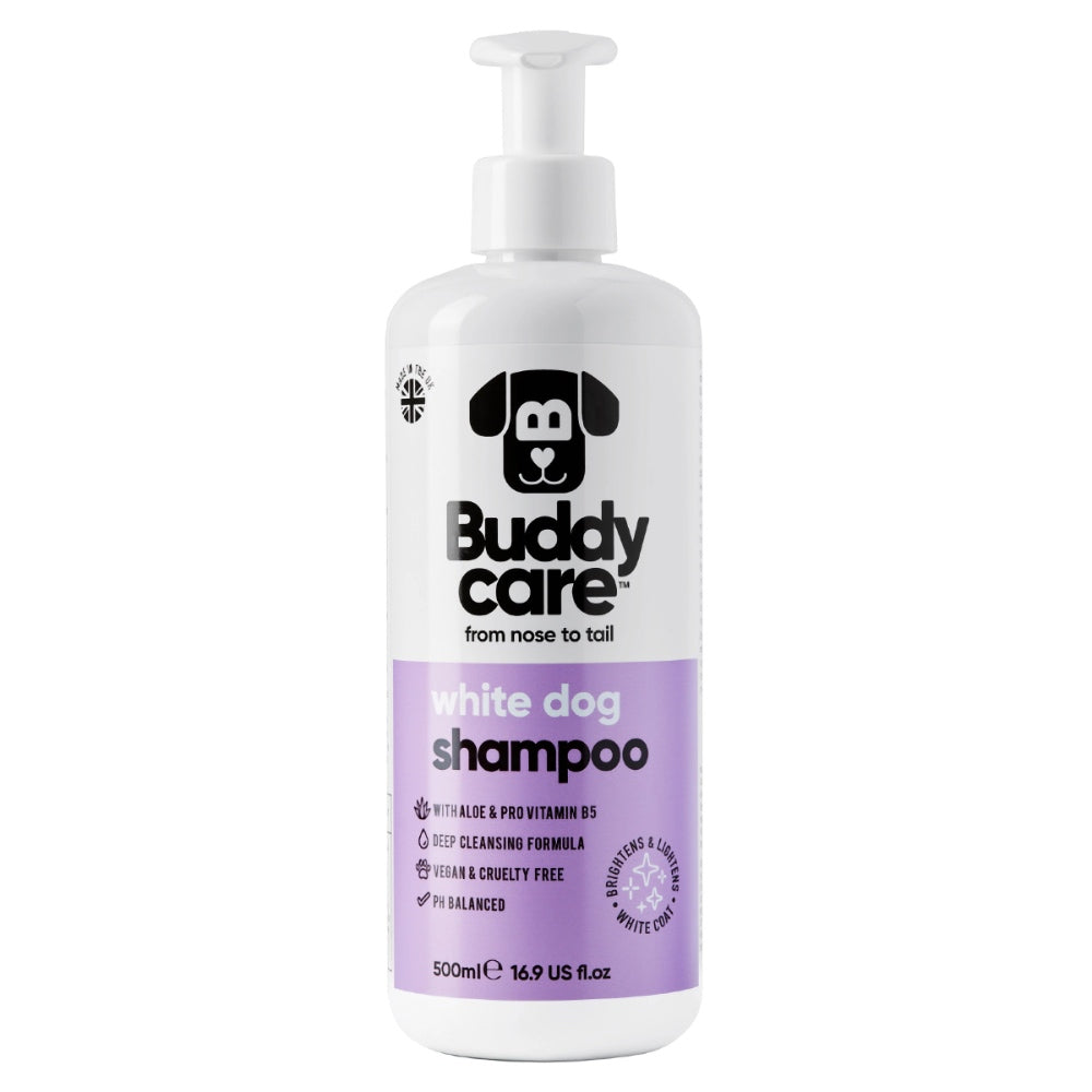 Buddycare White Dog Shampoo 500ml