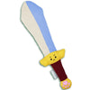 CattyMan Playful Kicker Plush Cat Toy (Sword)