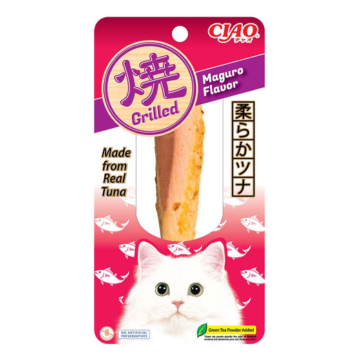 4 FOR $10: Ciao Grilled Tuna (Maguro) Flavor Cat Treat 15g