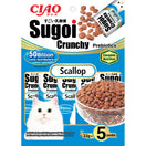 Ciao Sugoi Crunchy Scallop Flavor Plus Prebiotics Dry Cat Food 110g