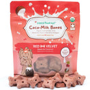CocoTherapy Coco-Milk Bones Red Velvet Organic Grain-Free Dog Treats 6oz