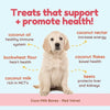 CocoTherapy Coco-Milk Bones Red Velvet Organic Grain-Free Dog Treats 6oz