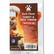 '35% OFF (Exp 30Jan26)': Singapaw Deli Chew Turkey & Beef Tendon Twisted Dog Chew