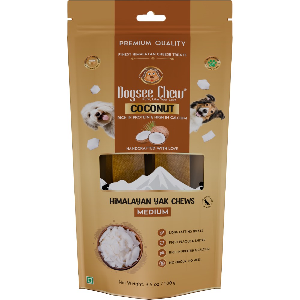 44% OFF: Dogsee Himalayan Yak Chew Dog Treats 100g